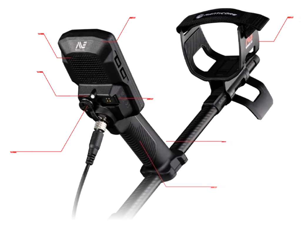 Çankırı Minelab Manticore - Kontrol paneli