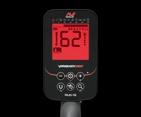 Çankırı Minelab Vanquish 540 - VANQUISH ekran ve saha kontrolü
